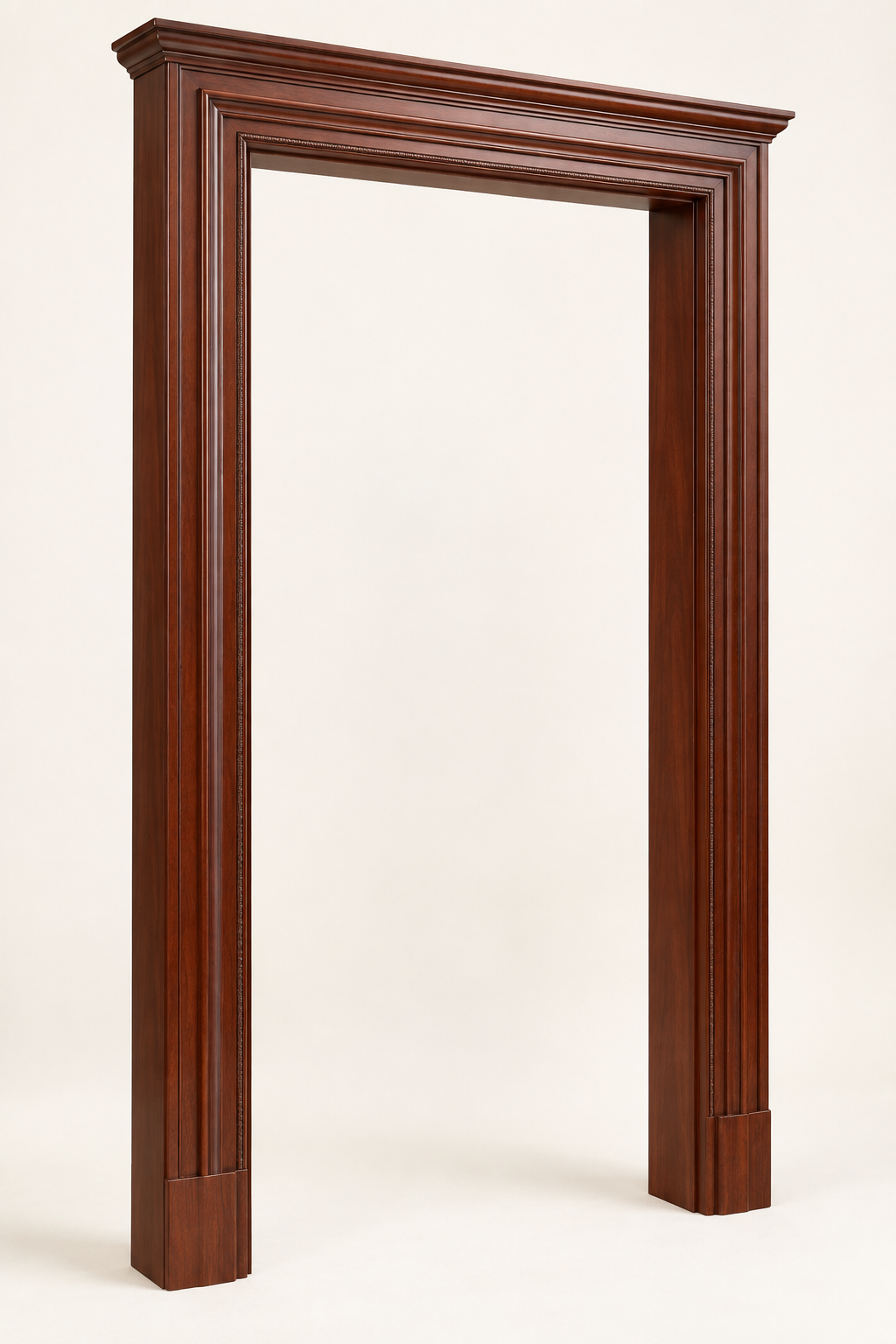 Decorative Mahogany Door Frame Set