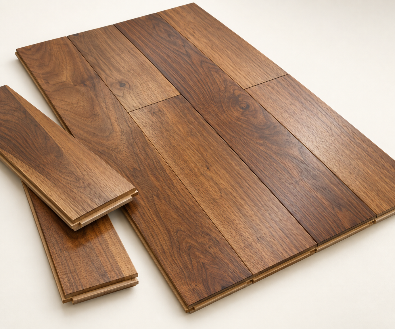 Tongue-and-Groove Hardwood Floorboard